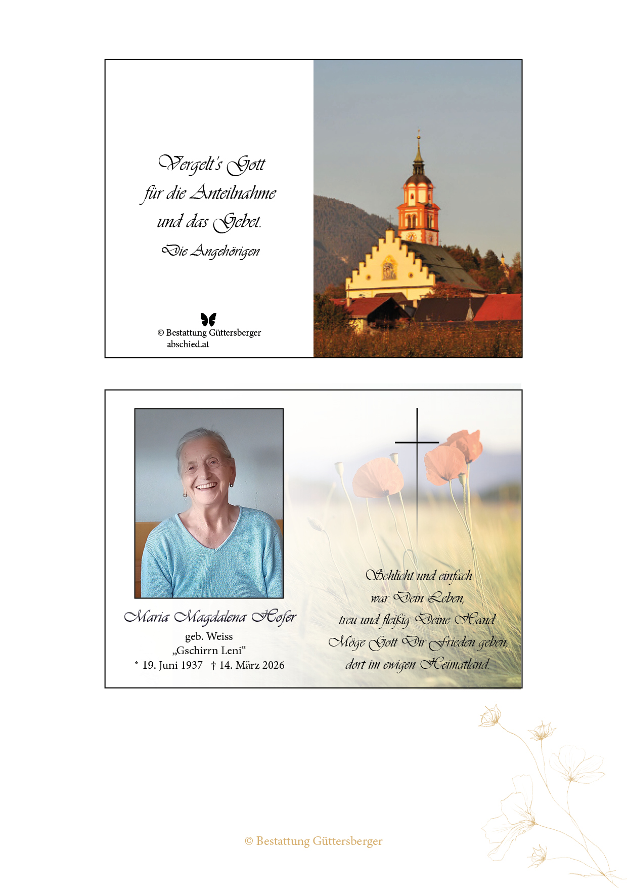 Maria Magdalena Hofer